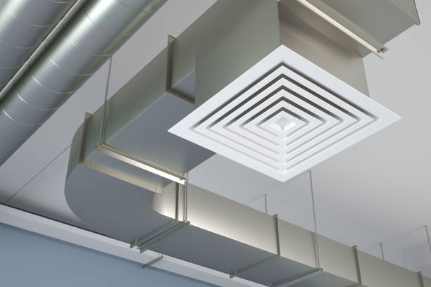 ventilation duct, 3d Illustration ventilation duct, 3d Illustration